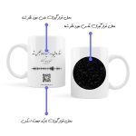 ماگ آسمان طرح کلاسیک - Image 2